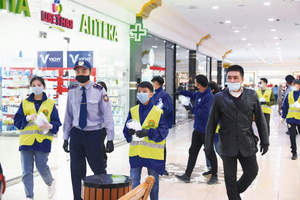 В торговых центрах маски обязательны — полиция Нур-Султана