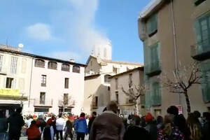 На празднике прогремел взрыв в испанской церкви
