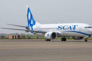 Самолет «SCAT» аварийно приземлился в аэропорту Атырау