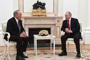 Нурсултан Назарбаев встретился с Владимиром Путиным. Стенография, видео