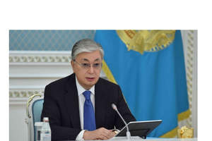Казахский язык — это паспорт Казахстана. Большое пандемическое интервью Токаева