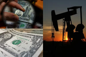 Цены на нефть упали почти на треть