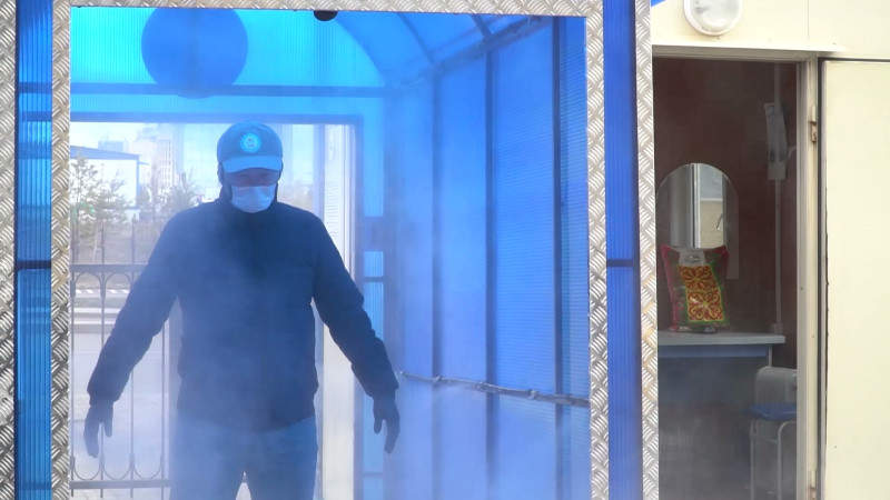 Десять туннелей дезинфекции установят в Нур-Султане