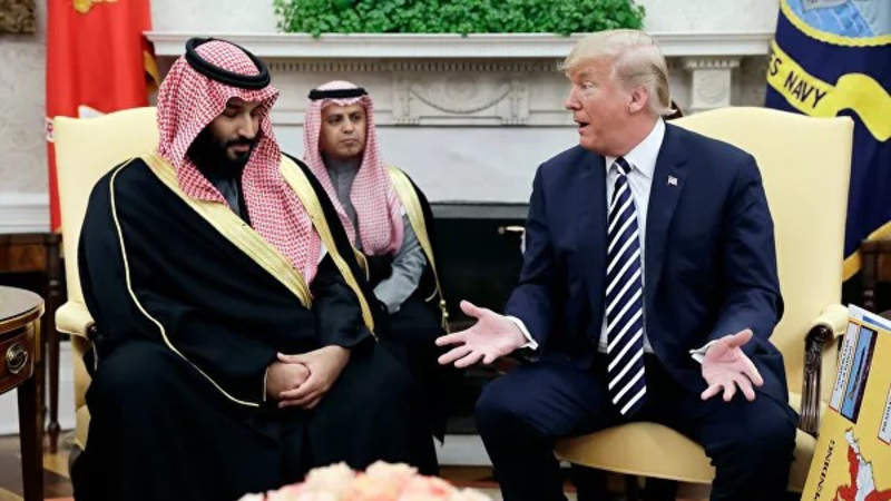 Принц Саудовской Аравии обсудил с Трампом обвал нефтяных цен
