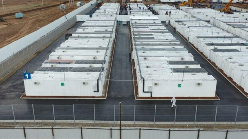 Карантинный центр на 10 тысяч мест построен за пять дней в Узбекистане