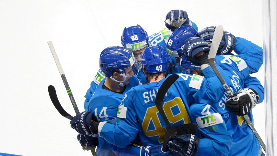 Сборная Казахстана по хоккею совершила сенсацию в Риге. Видео